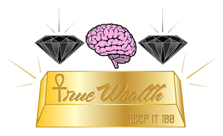 TRUE WEALTH KEEP IT 100 logo