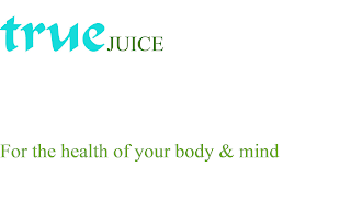TRUEJUICE FOR THE HEALTH OF YOUR BODY & MIND logo