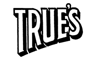 TRUE'S logo