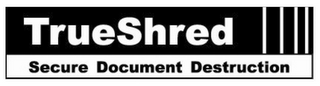 TRUESHRED SECURE DOCUMENT DESTRUCTION logo