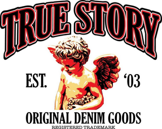 TRUESTORY EST. '03 ORIGINAL DENIM GOODS logo