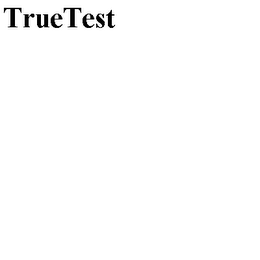 TRUETEST logo