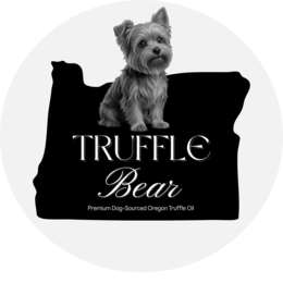 TRUFFLE BEAR PREMIUM DOG-SOURCED OREGON TRUFFLE OIL logo