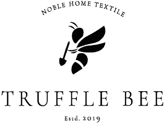 TRUFFLE BEE NOBLE HOME TEXTILE ESTD. 2019 logo