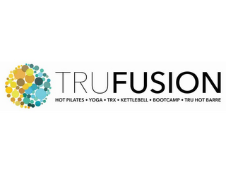 TRUFUSION HOT PILATES · YOGA · TRX ·  KETTLEBELL · BOOTCAMP · TRU HOT BARRE logo