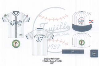 TRUJILLO ALL-STARS 1937 C. TRIUJILLO 37 ALL-STARS 37 TRUFILLO ALL-STARS 1937 logo