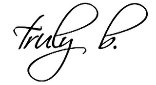 TRULY B. logo
