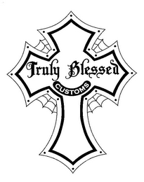 TRULY BLESSED CUSTOMS logo