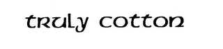 TRULY COTTON logo