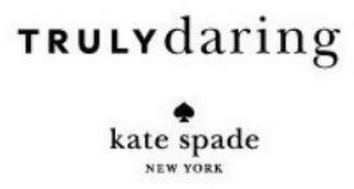 TRULY DARING KATE SPADE NEW YORK logo