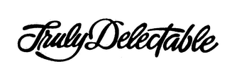 TRULY DELECTABLE logo