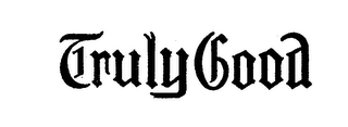 TRULY GOOD logo