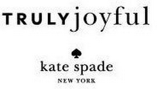 TRULY JOYFUL KATE SPADE NEW YORK logo
