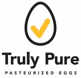 TRULY PURE PASTEURIZED EGGS logo