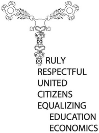TRULY RESPECTFUL UNITED CITIZENS EQUALIZING EDUCATION ECONOMICS logo