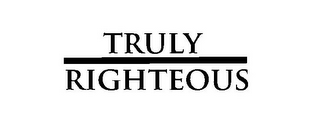 TRULY RIGHTEOUS logo