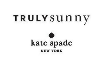 TRULY SUNNY KATE SPADE NEW YORK logo