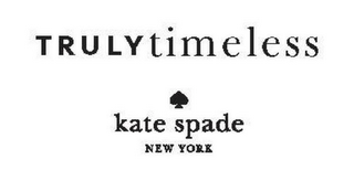 TRULY TIMELESS KATE SPADE NEW YORK logo