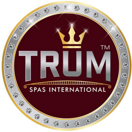 TRUM SPAS INTERNATIONAL logo