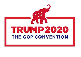 TRUMP 2020 THE GOP CONVENTION logo