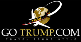 TRUMP GO TRUMP.COM TRAVEL TRUMP STYLE logo
