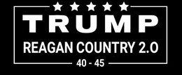 TRUMP REAGAN COUNTRY 2.0 40 - 45 logo