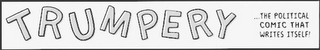 TRUMPERY THE POLITICAL COMIC THAT WRITES ITSELF logo