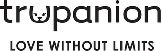 TRUPANION LOVE WITHOUT LIMITS logo