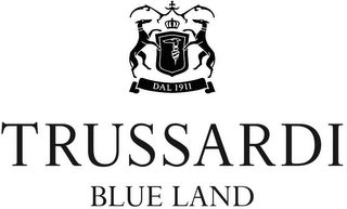TRUSSARDI BLUE LAND DAL 1911 logo