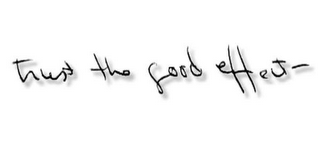 TRUST THE GOOD EFFECT logo
