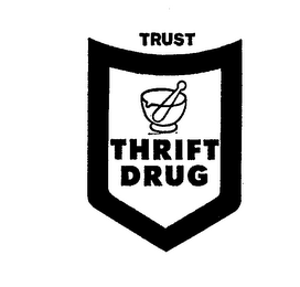 TRUST THRIFT DRUG logo
