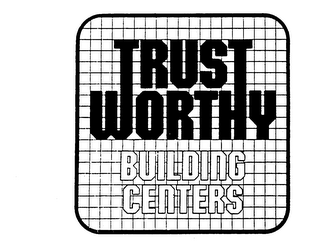 TRUST WORTHY BUILDING CENTERS logo
