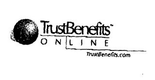 TRUSTBENEFITS ONLINE TRUST BENEFITS.COM logo