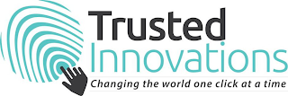 TRUSTED INNOVATIONS CHANGING THE WORLD ONE CLICK AT A TIME logo