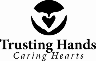 TRUSTING HANDS CARING HEARTS logo