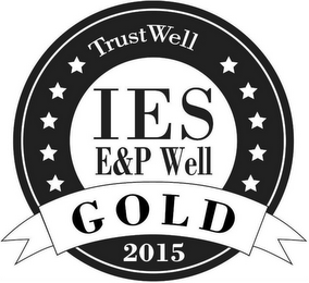 TRUSTWELL IES E&P WELL GOLD 2015 logo
