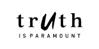 TRUTH IS PARAMOUNT logo