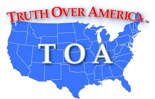 TRUTH OVER AMERICA T O A logo
