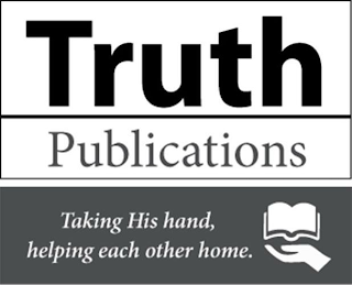 TRUTH PUBLICATIONS TAKING HIS HAND, HELPING EACH OTHER HOME. logo