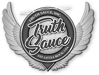 TRUTH SAUCE, INC. TRUTH SAUCE EST. LITTLE ROCK, USA logo