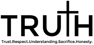 TRUTH TRUST.RESPECT.UNDERSTANDING.SACRIFICE.HONESTY. logo