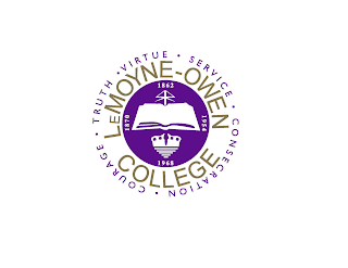 TRUTH VIRTUE SERVICE CONSECRATION COURAGE LEMOYNE-OWEN COLLEGE 1870 1862 1954 1968 logo