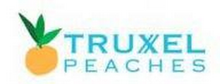 TRUXEL PEACHES logo