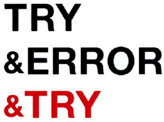 TRY & ERROR & TRY logo