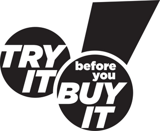 TRY IT BEFORE YOU BUY IT logo