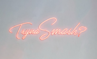 TRYNA SMASH? logo