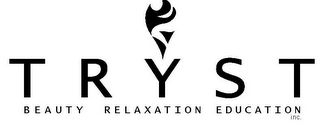 TRYST BEAUTY, RELAXATION, EDUCATION INC. logo