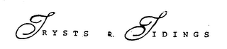 TRYSTS & TIDINGS logo
