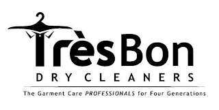 TRÈS BON DRY CLEANERS THE GARMENT CARE PROFESSIONALS FOR FOUR GENERATIONS logo