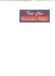 TRÉS CHIC BEVERLY HILLS USA logo